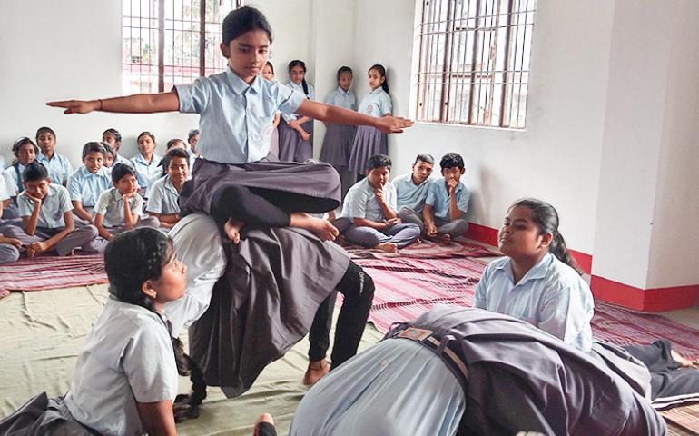 Surya Namaskar Workshop at Tinsukia (1)
