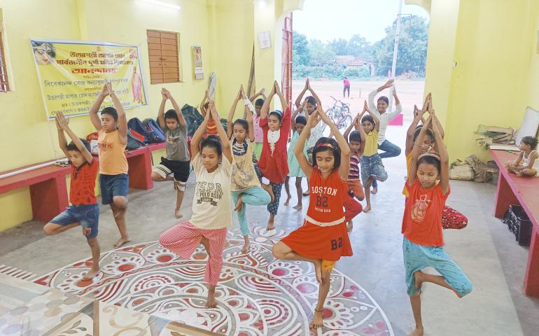 International Day of Yoga celebration at West Bengal Prant (2)