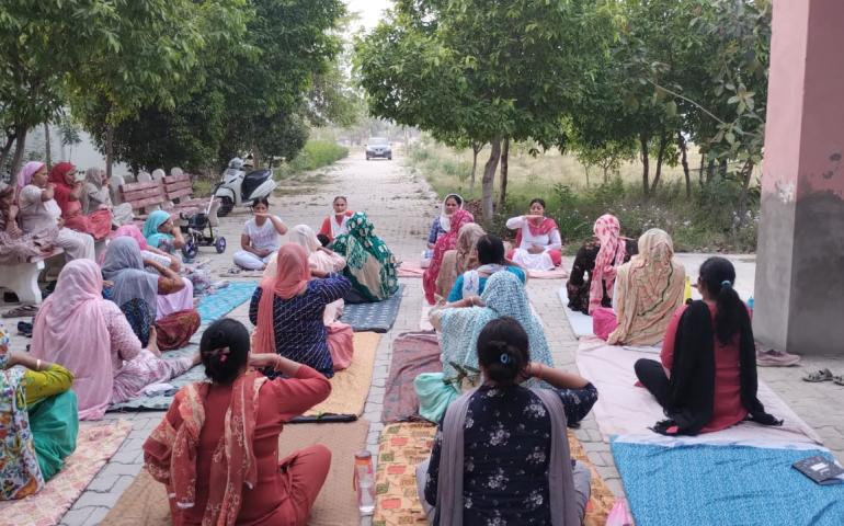 International Day of Yoga celebration at Haryana Prant (3)