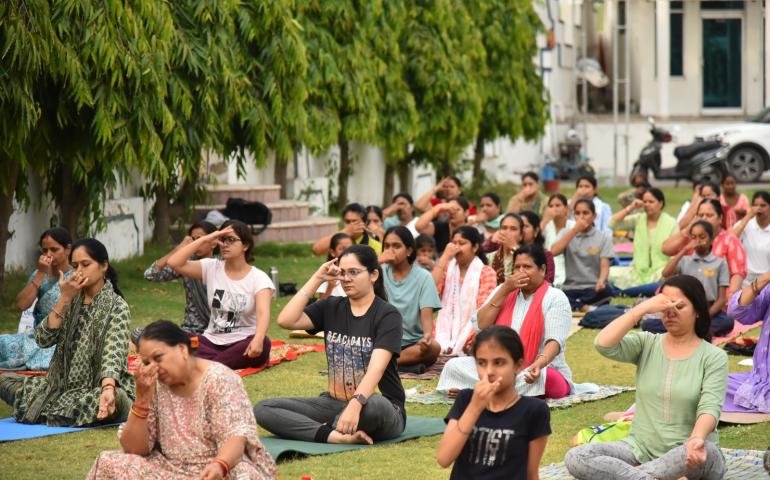 International Day of Yoga at Ajmer 1