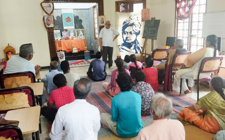 Gurupurnima at Karnataka Vibhag, Vivekananda Kendra 3