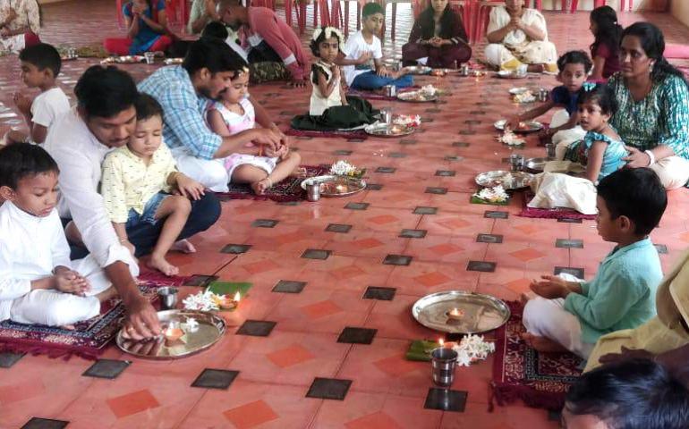 Gurupurnima at Sandeepani Shishuvihar in Kodungallur 1
