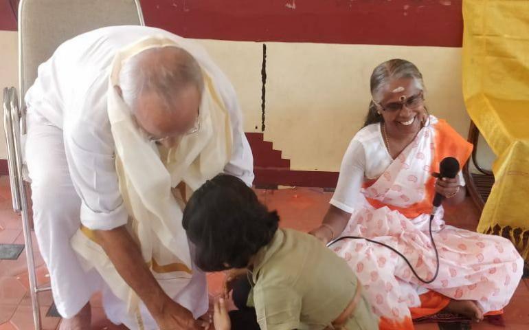 Gurupurnima at Sandeepani Shishuvihar in Kodungallur 3