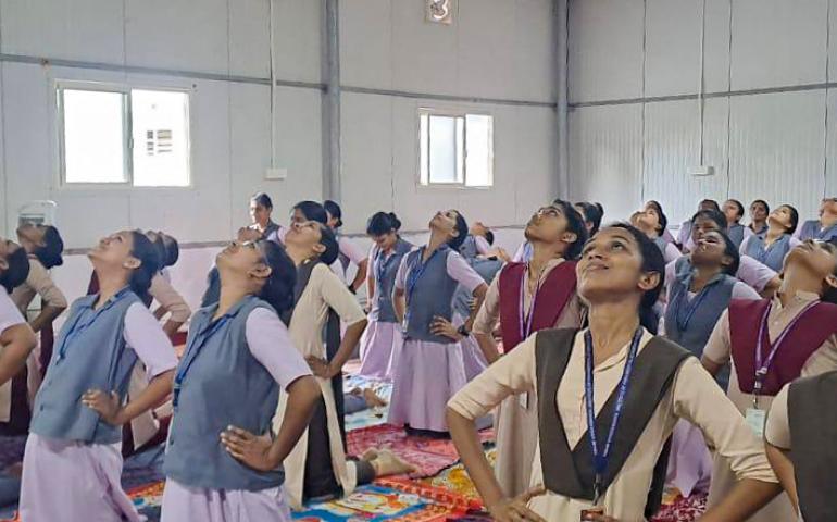 International Day of Yoga Celebration at Sasthamangalam - Thiruvananthapuram 3