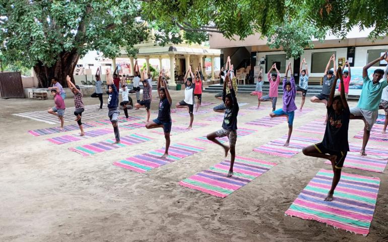 International Day of Yoga Celebration at Coimbatore 1
