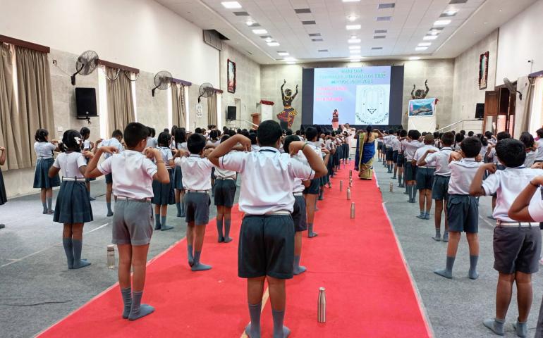 International Day of Yoga Celebration at Coimbatore 2