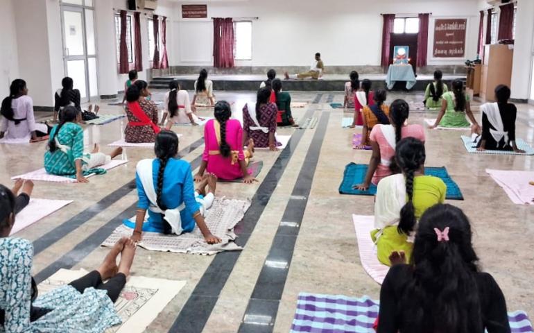 International Day of Yoga Celebration at Madurai