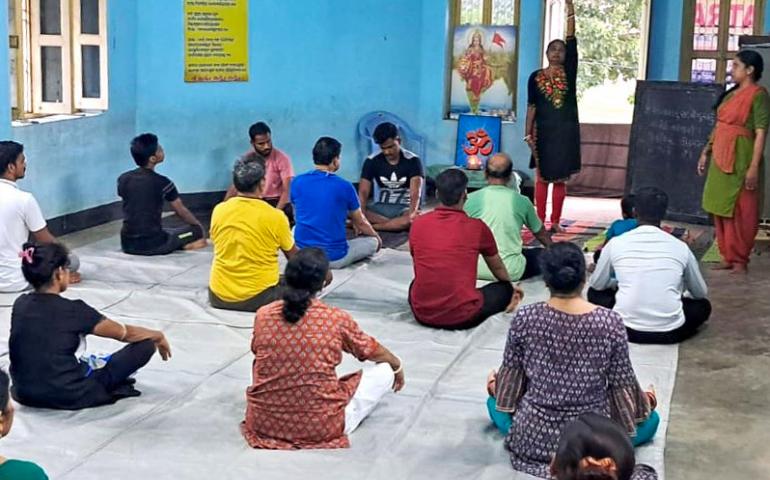 Yoga Satra at Baripada