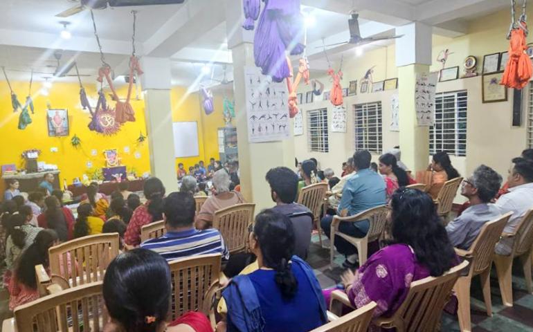Gurupurnima at Hebbal Nagar, Vivekananda Kendra