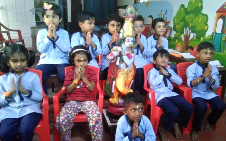 Raksha Bandhan Celebration at Kodungallur, Vivekananda Kendra