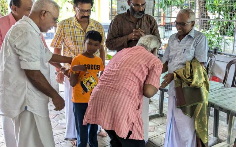 Gurupurnima at Engandiyur