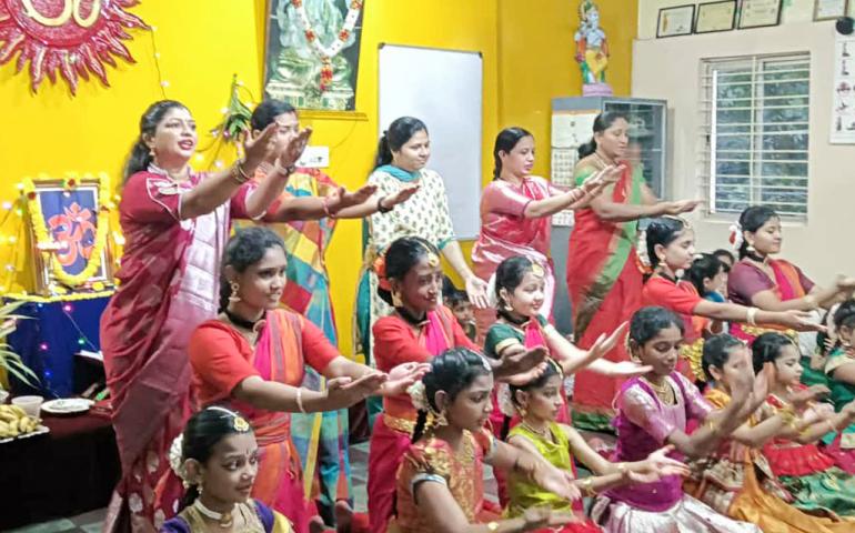 Gurupurnima at Hebbal Nagar, Vivekananda Kendra