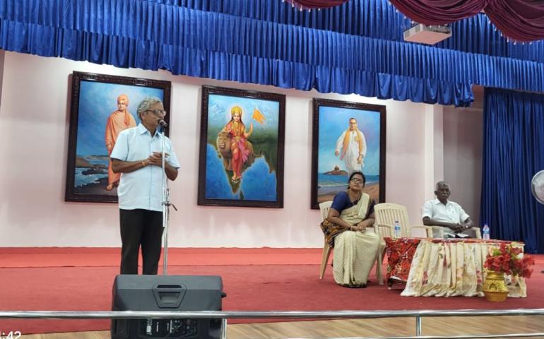 Chief Guest Address during World Sanskrit Day at VKV Kanyakumari 2024