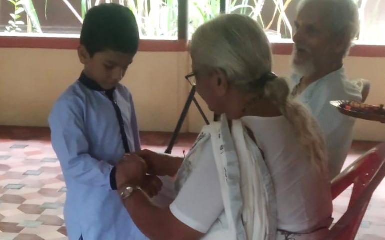 Raksha Bandhan Celebration at Kodungallur, Vivekananda Kendra