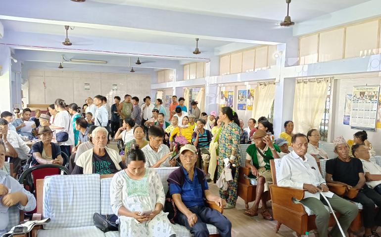 Free Hearing Aid Distribution Camp at Pasighat by VK Arun Jyoti