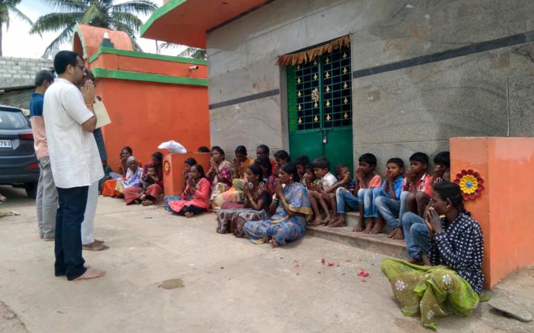 Raksha Bandhan Celebration at Madappana Doddi and Timmayana Doddi