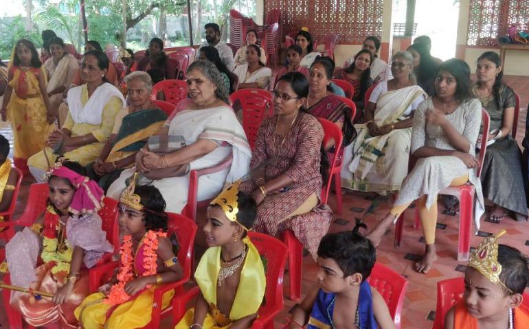 Participants of Sri Krishna Janmashtami Celebration at Kodungallur