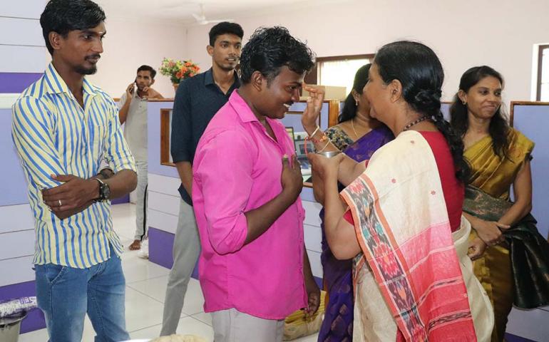 Raksha Bandhan Celebration at Vivekananda Kendra Headquarters