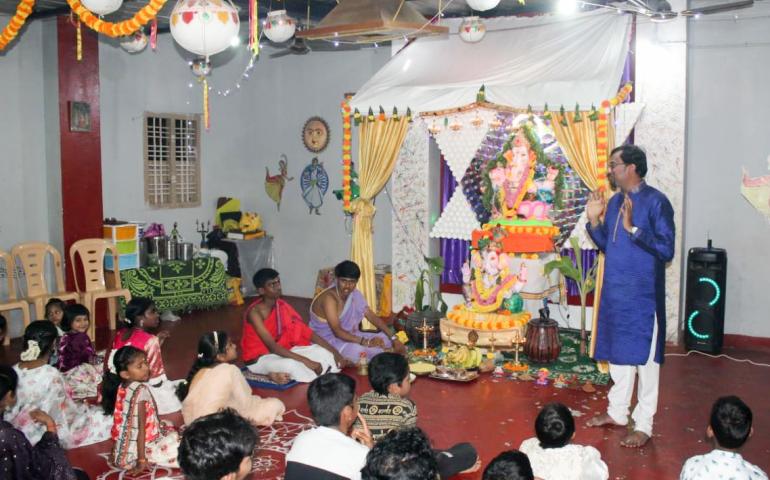 Ganesh Chaturthi Celebration at RT Nagar