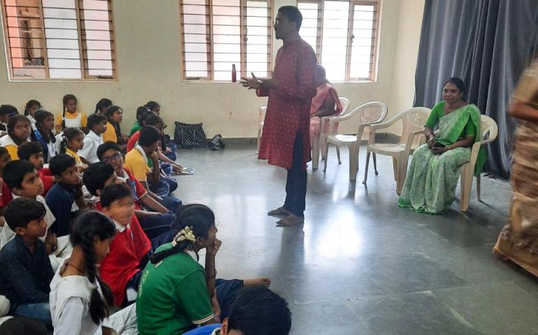 Personality Development Workshop at VKV Kallubalu