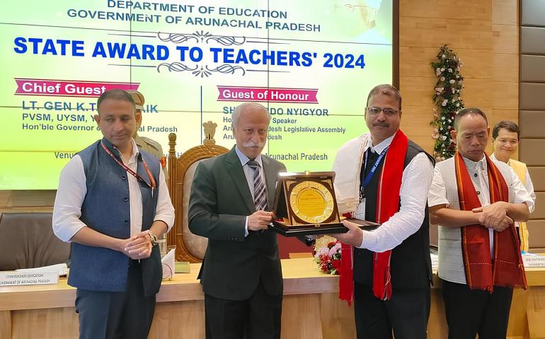 VKV Teachers honoured with State Awards for Excellence in Education
