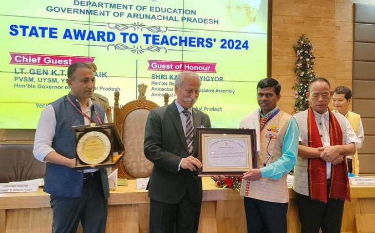 VKV Teachers honoured with State Awards for Excellence in Education