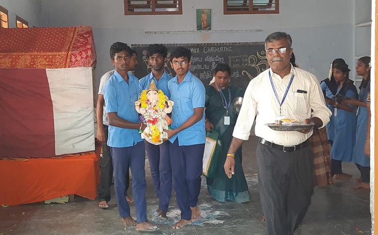 Ganesh Chaturthi Celebration at VKV Kanyakumari