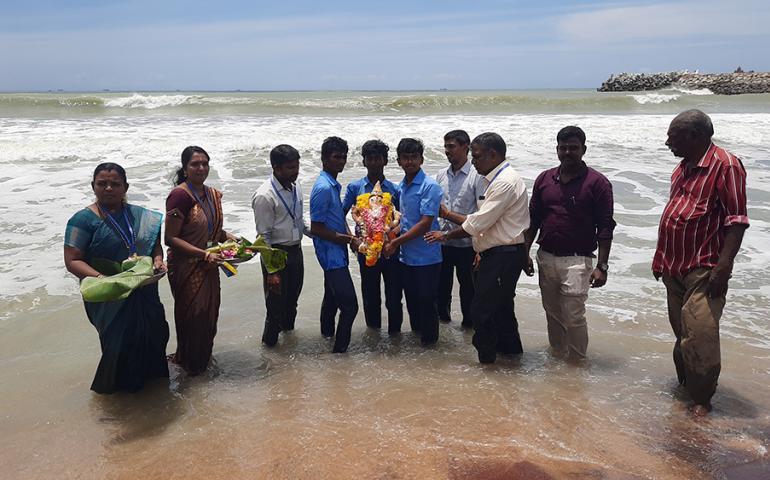 Ganesh Chaturthi Celebration at VKV Kanyakumari