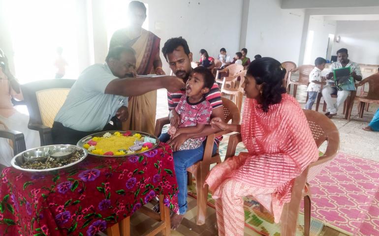 Vijaya Dashami and Vidyarambham Celebration at VKV Vallioor