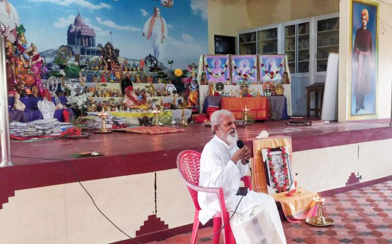 Vijayadashami Celebration and Vidyarambha at VK-VVF Kodungallur