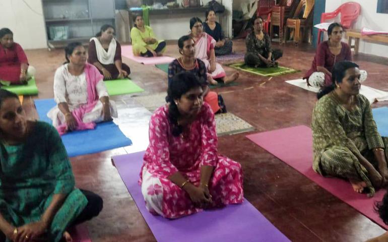 21-day Yoga Satra started at Anapuzha