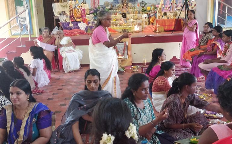Navaratri Kumari Puja at VK-VVF Kodungallur