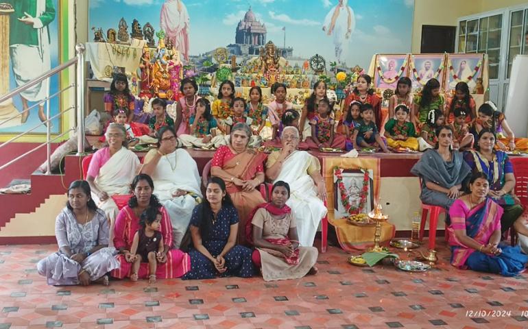 Navaratri Kumari Puja at VK-VVF Kodungallur
