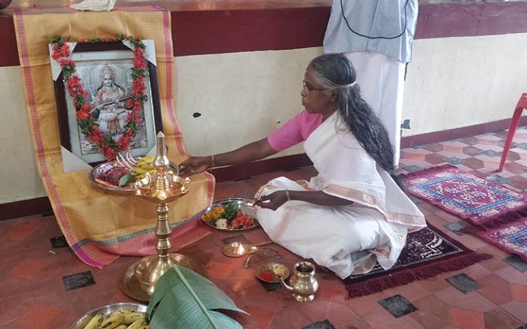 Navaratri Kumari Puja at VK-VVF Kodungallur