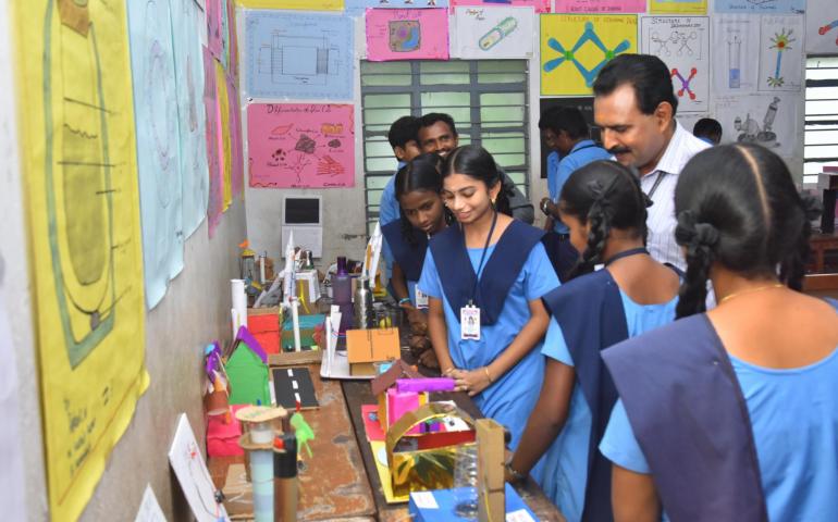 Sadhana Diwas Celebration and Science Exhibition Conclusion at VKV Vallioor