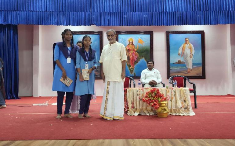 Sadhana Diwas Celebration and Science & Arts Exhibition Conclusion at VKV Kanyakumari