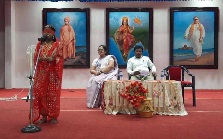 Sadhana Diwas Celebration and Science & Arts Exhibition Conclusion at VKV Kanyakumari