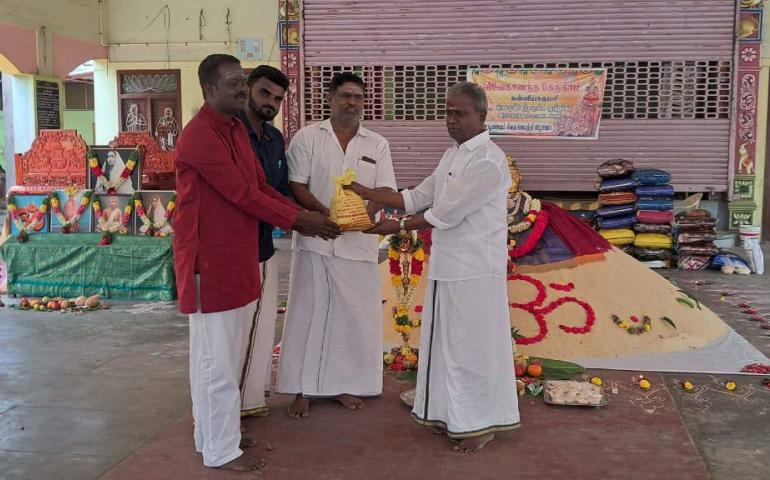 Maa Sarada Jayanti Annapuja at Paramakudi