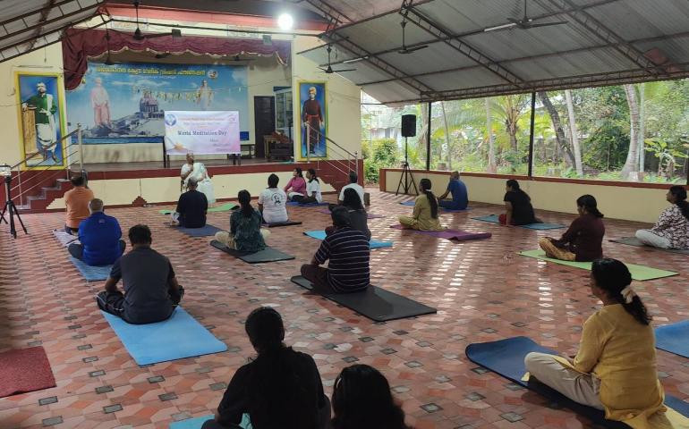 World Meditation Day Celebration at VK VVF Kodungallur
