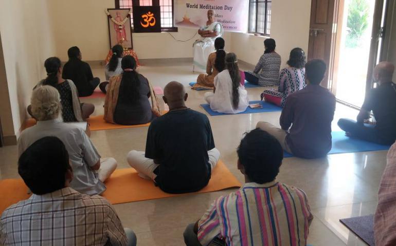 World Meditation Day Celebration at VK VVF Kodungallur