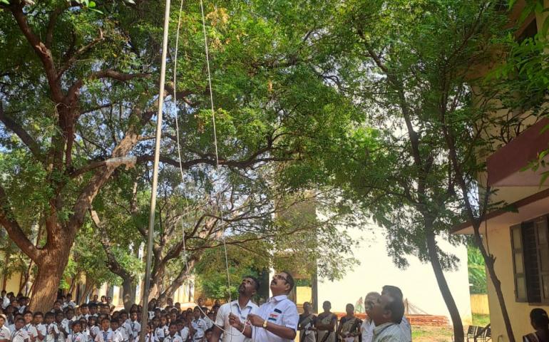 76th Republic Day Celebration at VKV Vallioor