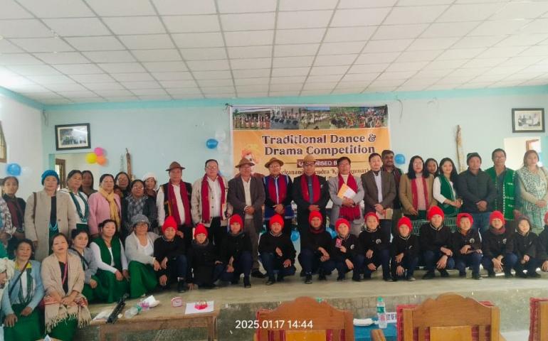 District Level Traditional Dance and Drama Competition at Lepa Rada, Arunachal Pradesh