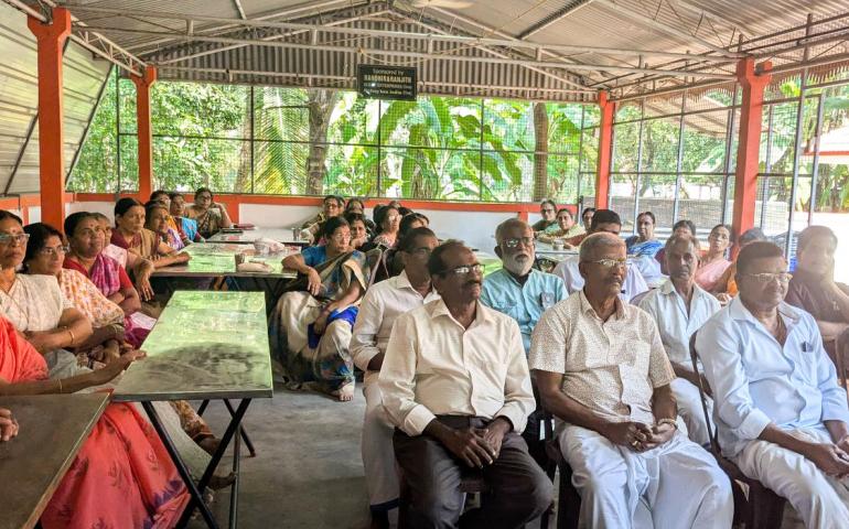 Gita Jayanti Celebration at Pannikkassery Temple in Engandiyur
