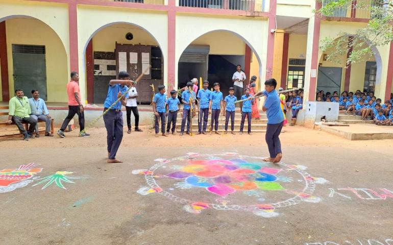 Pongal Celebration at VKV Vallioor