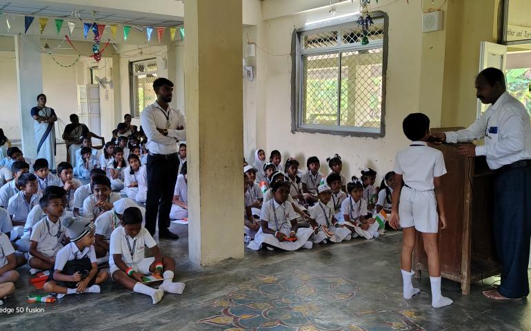 76th Republic Day Celebration at VKV Rangat