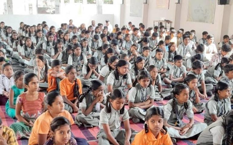 Samartha Bharat Parva and Swami Vivekananda Jayanti at Hanumanalu
