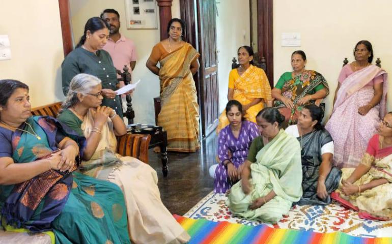 Mass Samparka with Mothers at Kozhikode