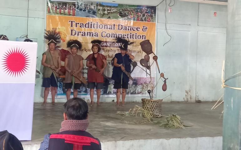 District Level Traditional Dance and Drama Competition at Siang district- Arunachal Pradesh