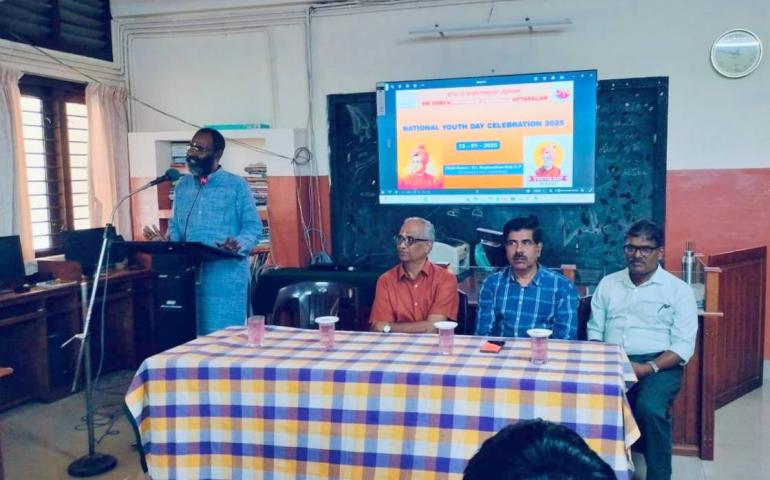 Swami Vivekananda Jayanti and National Youth Day Celebration at Palakkad