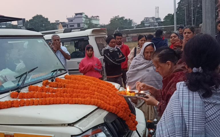 Swami Vivekananda Yatra begins from Anandalaya Bhawan at Dibrugarh